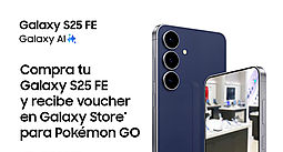 Samsung anuncia una alianza con Pokmon GO 
para fanticos del juego y usuarios de Galaxy S25 FE
