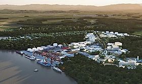 Lanzan proyecto de la terminal marina multiusos de Puerto Bar
