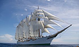 Buque escuela español Juan Sebastián de Elcano llega a Panamá Buque escuela español Juan Sebastián de Elcano llega a Panamá