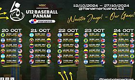Panamá confirmó equipo para Premundial de Béisbol U12 Panamá confirmó equipo para Premundial de Béisbol U12