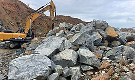 MOP construye coraza de protección en el río Juan Díaz MOP construye coraza de protección en el río Juan Díaz