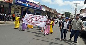 Comunidades indigenas se manifiestan en Petaquilla 