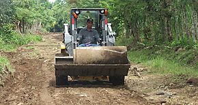 MOP inicia trabajos en caminos de produccin agrcola en Chiriqu