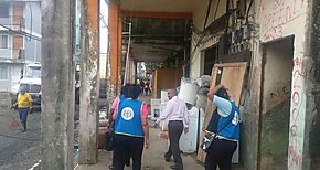 Alcalda de Coln recogi de las calles ms de 15 toneladas de basura durante operativo de limpieza