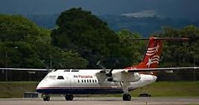 Primer vuelo chrter de Costa Rica al aeropuerto de Ro Hato
