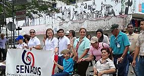 Autoridades de Los Santos conmemoran el Da de las Personas con Discapacidad