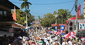 Desfile de Las Mil Polleras en Las Tablas