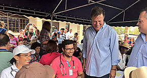 Varela resalta labor de la CSS en los centos de salud preventiva en Nat