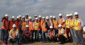 Estudiantes de la Universidad Tecnolgica de Coln visitan el proyecto Altos de Los Lagos