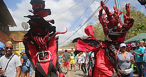 Portobelo se prepara para el Festival de Congos Pollera Mscaras y Bailes
