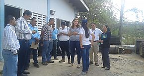 Gobernadora de Cocl inspecciona Potabilizadora de Penonom
