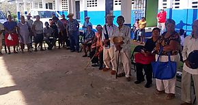 MIDES paga en reas de difcil acceso de Coln