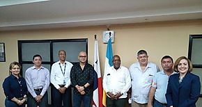 Reunin con Cmara de Comercio de Coln