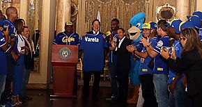 Varela afirma que los colonenses estn construyendo un nuevo Coln