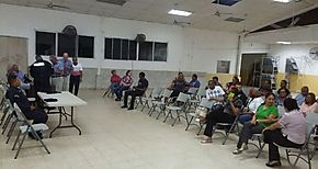 Moradores del barrio El Maestro forman parte del programa Vecinos Vigilantes