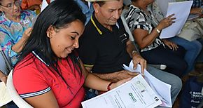 ANATI entrega 200 ttulos de propiedad a productores santeos