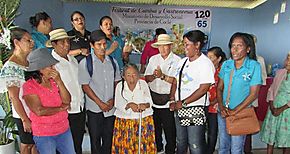 VIII Aniversario del programa 120 a los 65 en la Comunidad de Cabuya