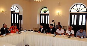Mesa de trabajo para solucionar inundaciones en Juan Daz