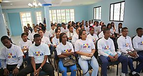 Estudiantes colonenses participan en campamento Panam Pro Joven 2017