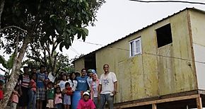TECHO Panam y Fundacin Sus Buenos Vecinos prueban nuevo modelo de vivienda