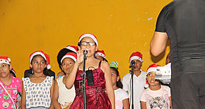 Coro Resiliencias se presenta en gala navidea del Municipio de Panam