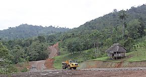 Avanza nuevo camino Caazas  Coclesito transforma la vida de miles de habitantes