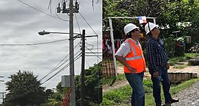 Proyecto de electrificacin de Coclesito al 90 