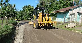Arranca programa de caminos de produccin en Bugaba