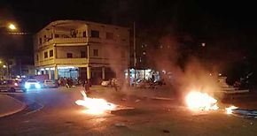 Huelga general podra paralizar hoy panamea ciudad de Coln