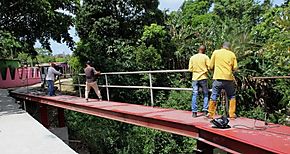 En etapa final construccin de puente peatonal en 24 de Diciembre y Tocumen