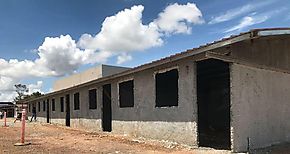 Construyen cinco albergues en sede de Sinaproc de Cocl