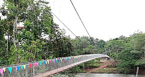 Se inaugura puente en Banacito sobre el ro Toabr