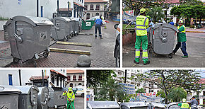 Autoridad de Aseo reemplaza tanques en Casco Antiguo