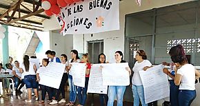 Despacho de Primera Dama realizo taller de Cero Discriminacin en el Centro Femenino de Rehabilitacin de Chiriqu