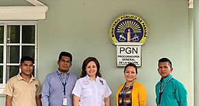Procuradora y su equipo de trabajo realizan gira por las personeras y subregionales de Chiriqu