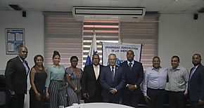 Alex Lee alcalde electo de la provincia de Coln se reuni con el doctor Juan Bosco Bernal