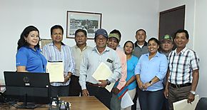 Trabajadores agrcolas firman convenio colectivo
