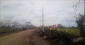 Inicia proyecto carretero Concepcin Volcn en la provincia de Chiriqu