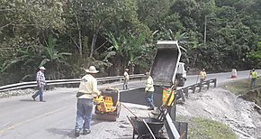 Concluyen los trabajos en la va hacia el distrito de Renacimiento en la provincia de Chiriqu