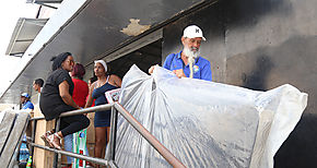 Alcalda de Panam apoya a damnificados por incendio en Curund