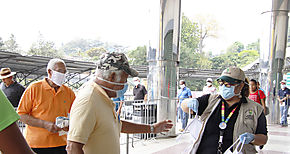 MINSA hace entrega de mascarillas en Arraijn