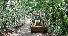 MOP mejora caminos de produccin en Chiriqu