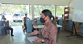 Viceministra del MOP se rene con dirigentes de los pueblos originarios del distrito de Mun