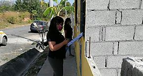 Realizan censo en el proyecto habitacional El Playn