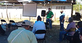 MiAMBIENTE realiza capacitacin a productores sonaeos