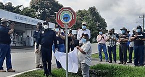 Aduanas oficializa el programa productores y ciudadanos vigilantes en Caisan Chiriqui