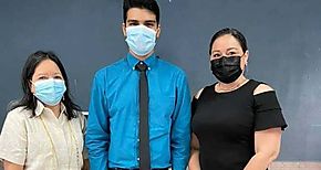 UNACHI aplaude a estudiante Ricardo Caballero