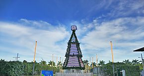 Primer rbol de Navidad de envases de Tetra Pak en Centroamrica