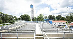 Se entreg la planta potabilizadora de Villa Darin