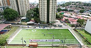 Recuperando los Espacios Deportivos en Los Libertadores y el Tuira  Chucunaque
